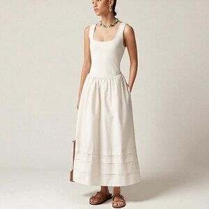 J. Crew Drop-waist mixy dress Size XS Petite